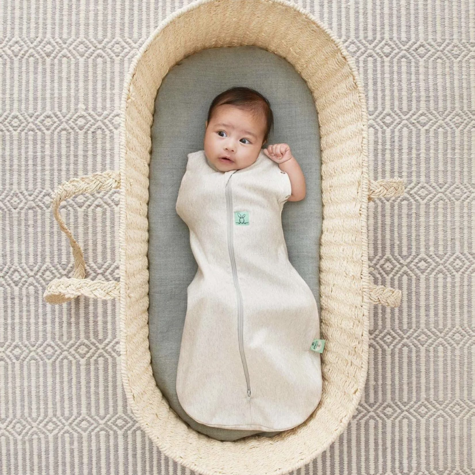 ergoPouch COCOON SWADDLE BAG 0.2TOG-GREY MARLE