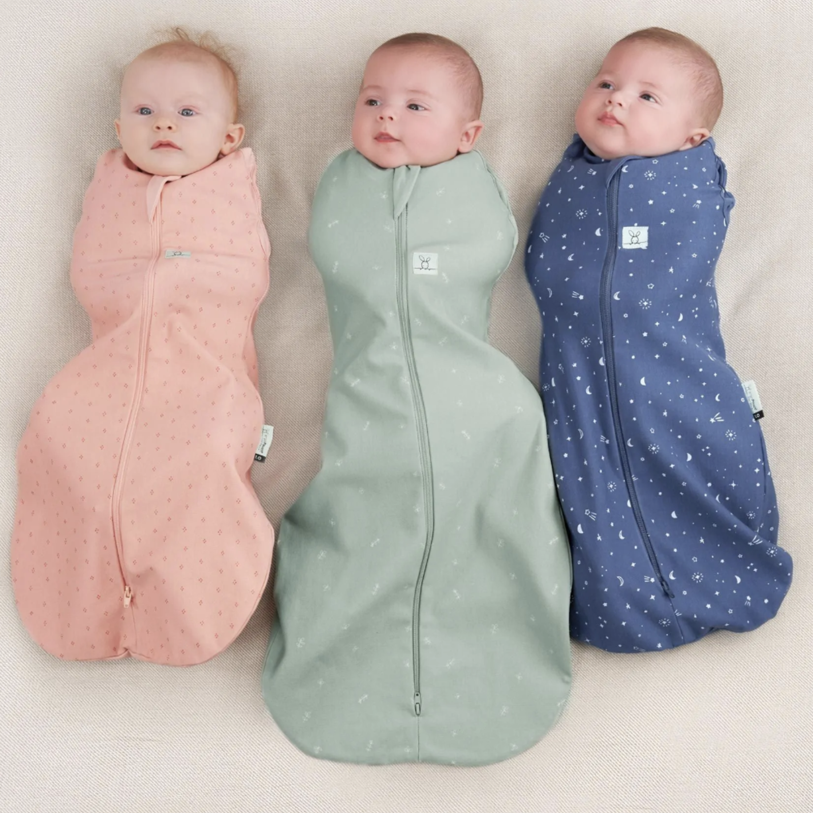 ergoPouch COCOON SWADDLE BAG 0.2TOG-SAGE