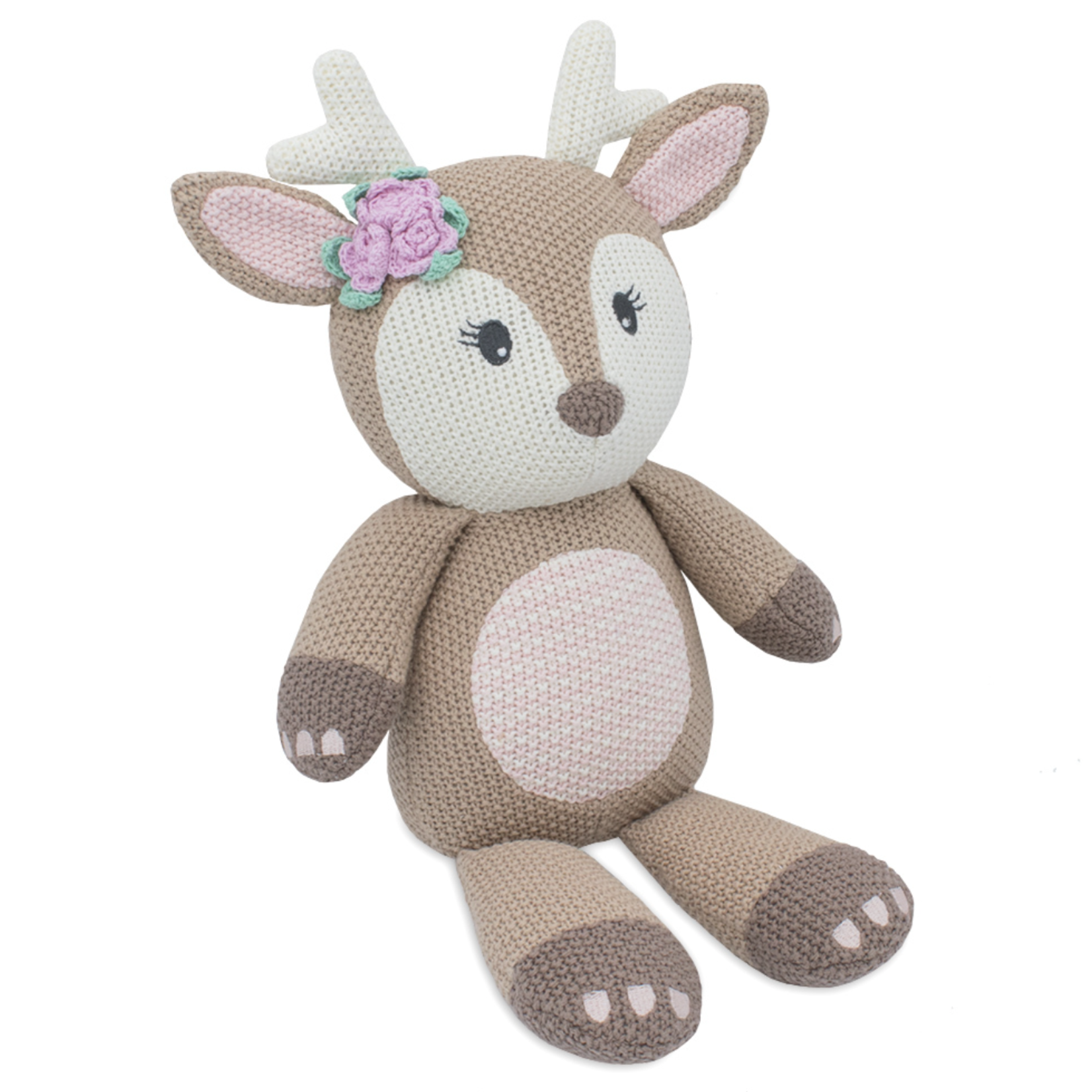 Living Textiles Ava the Fawn Knitted Toy