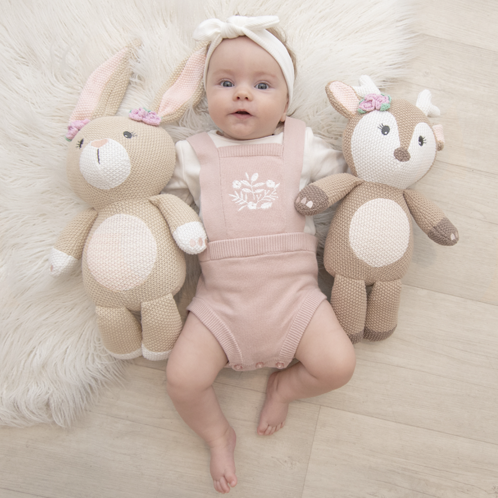 Living Textiles Ava the Fawn Knitted Toy