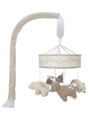 Living Textiles Musical Cot Mobile - Bosco Bear