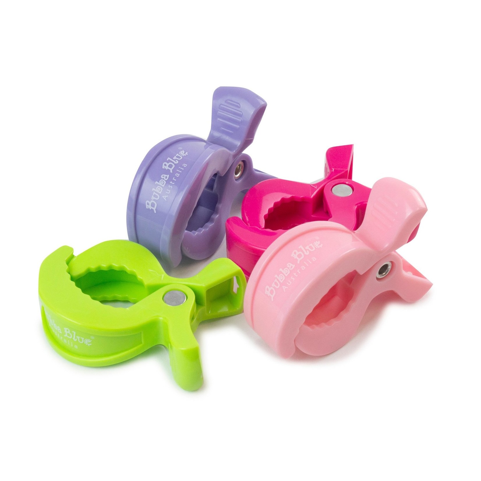 Bubba Blue 4 Pack Pram Clips-Girl Pack