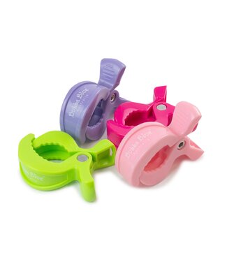 Bubba Blue 4 Pack Pram Clips-Girl Pack