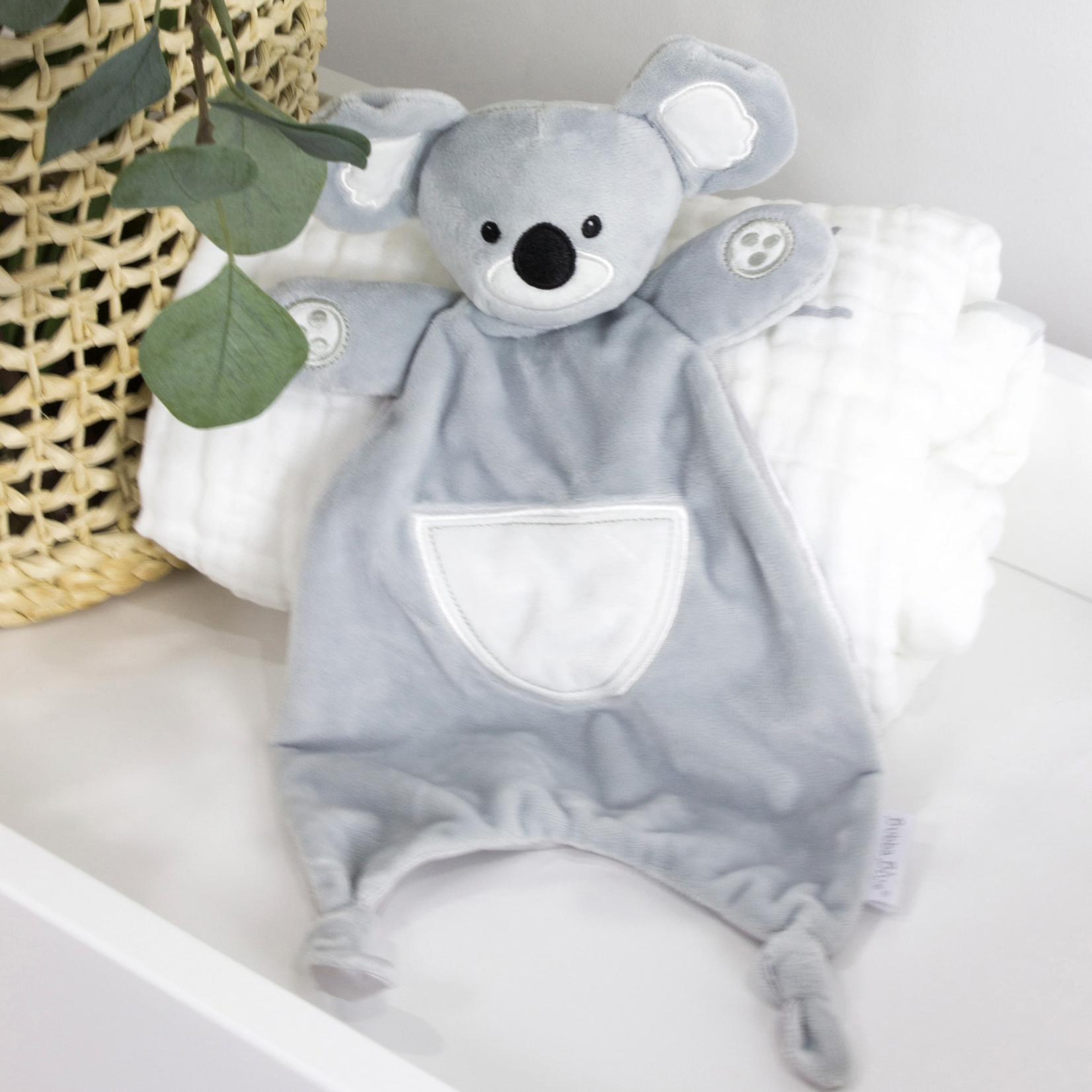 Bubba Blue Aussie Animals 'Koala' Security Blanket