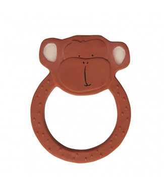 Trixie Natural rubber round teether-Mr. Monkey