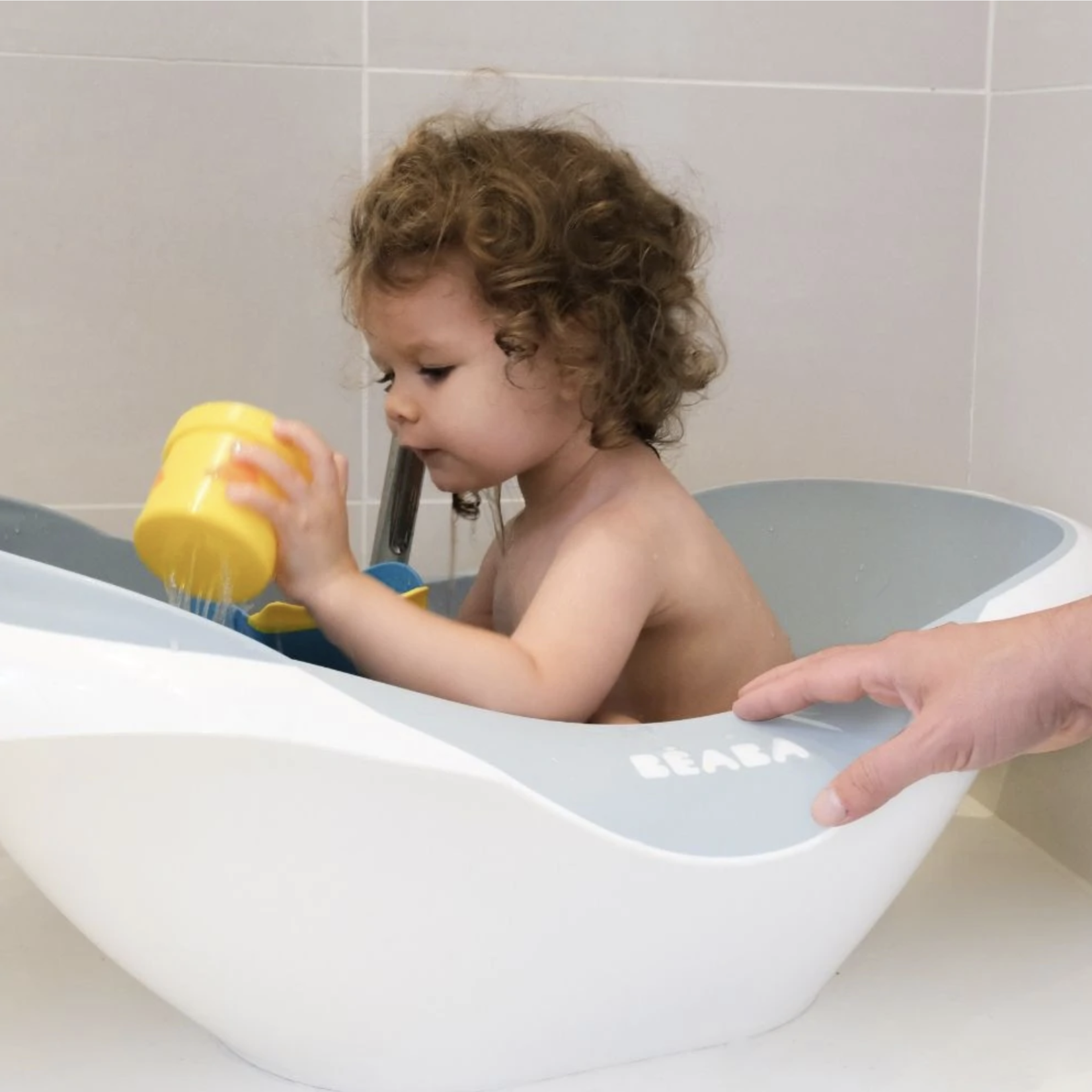 BEABA Cameleo 1st Stage Baby Bath - Light Mist