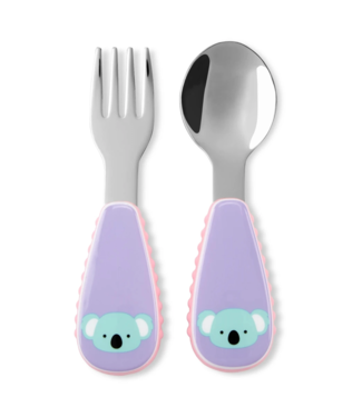 Skip Hop Zoo Utensils Fork&Spoon-Koala