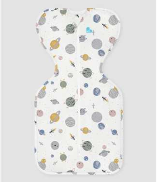 Love To Dream SWADDLE UP™ LITE 0.2T-White  Space Rocket