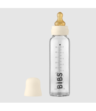 BIBS Glass Bottle | Latex-Ivory 225ml