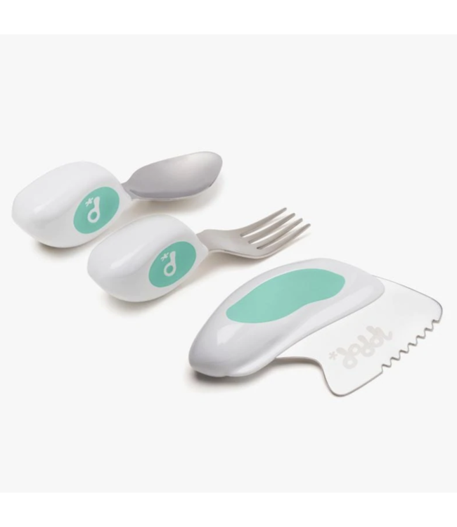 DODDL Cutlery Knife Fork Spoon-AQUA