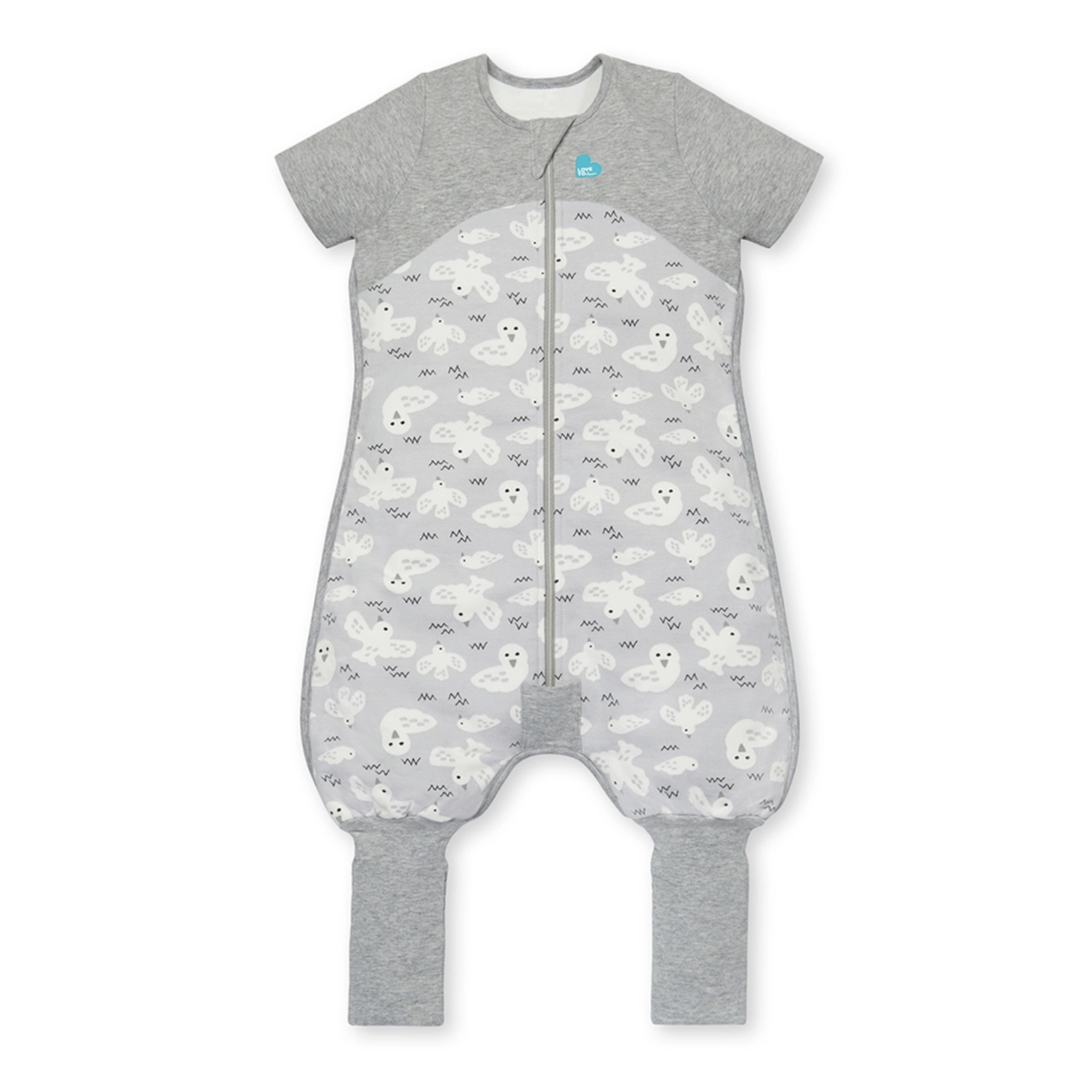 Love To Dream Organic Sleep Suit 1.0 TOG-Grey Doves