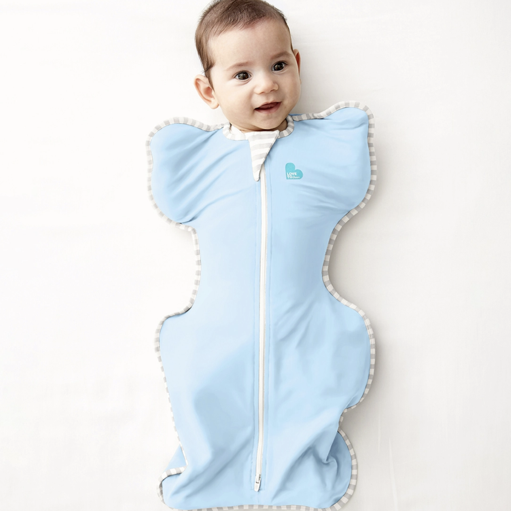 Love To Dream SWADDLE UP™ Cotton 0.2T-Light Blue
