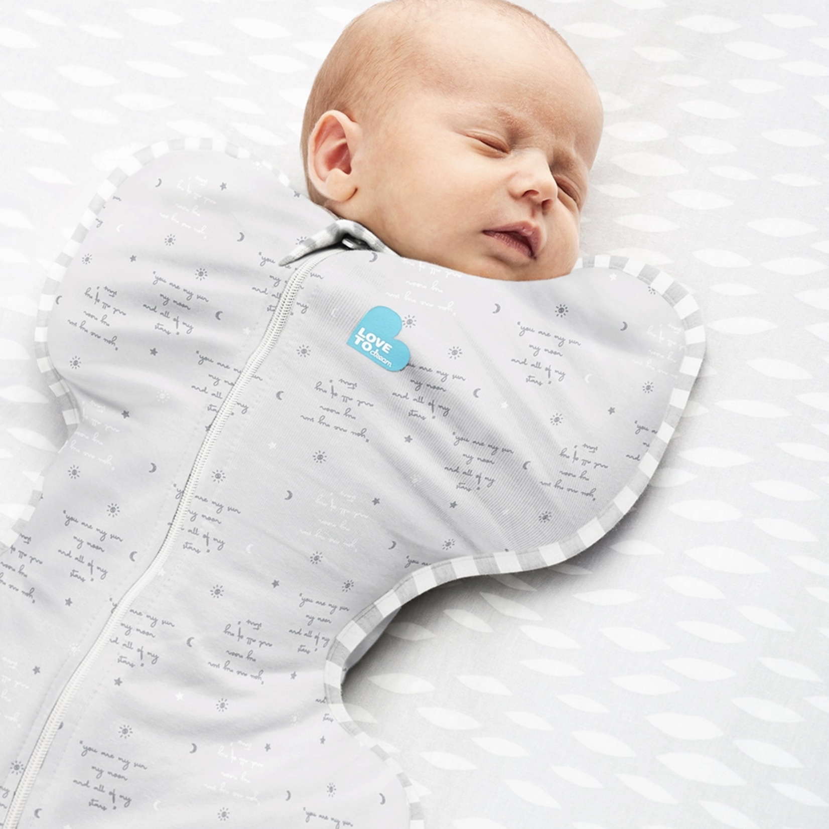 Love To Dream SWADDLE UP™ Cotton 0.2T-Grey You Are My...
