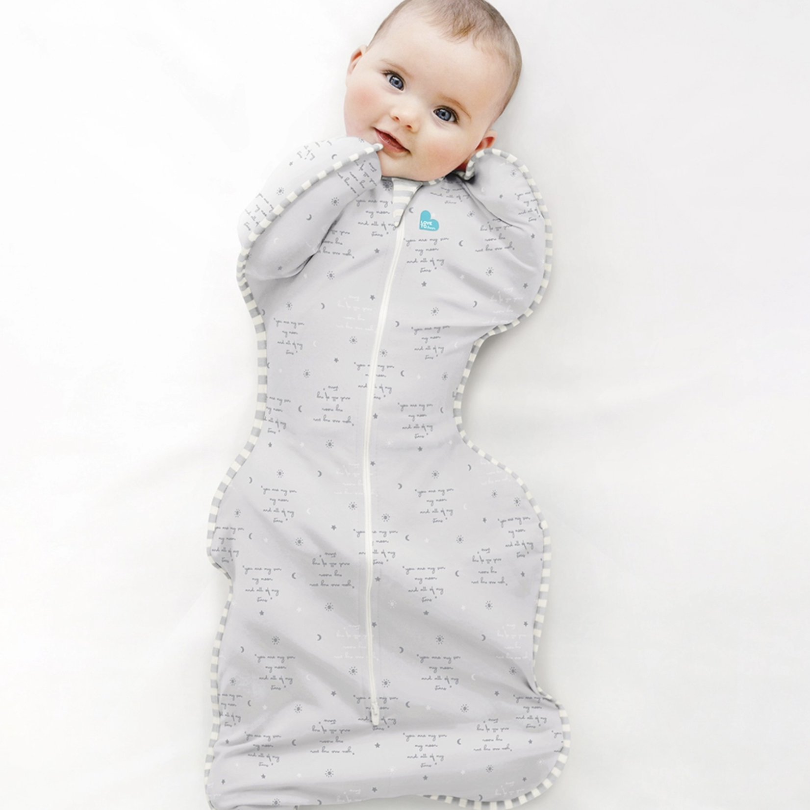 Love To Dream SWADDLE UP™ Cotton 0.2T-Grey You Are My...