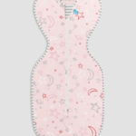 Love To Dream SWADDLE UP Bamboo 1.0T Pink-Moon & Stars