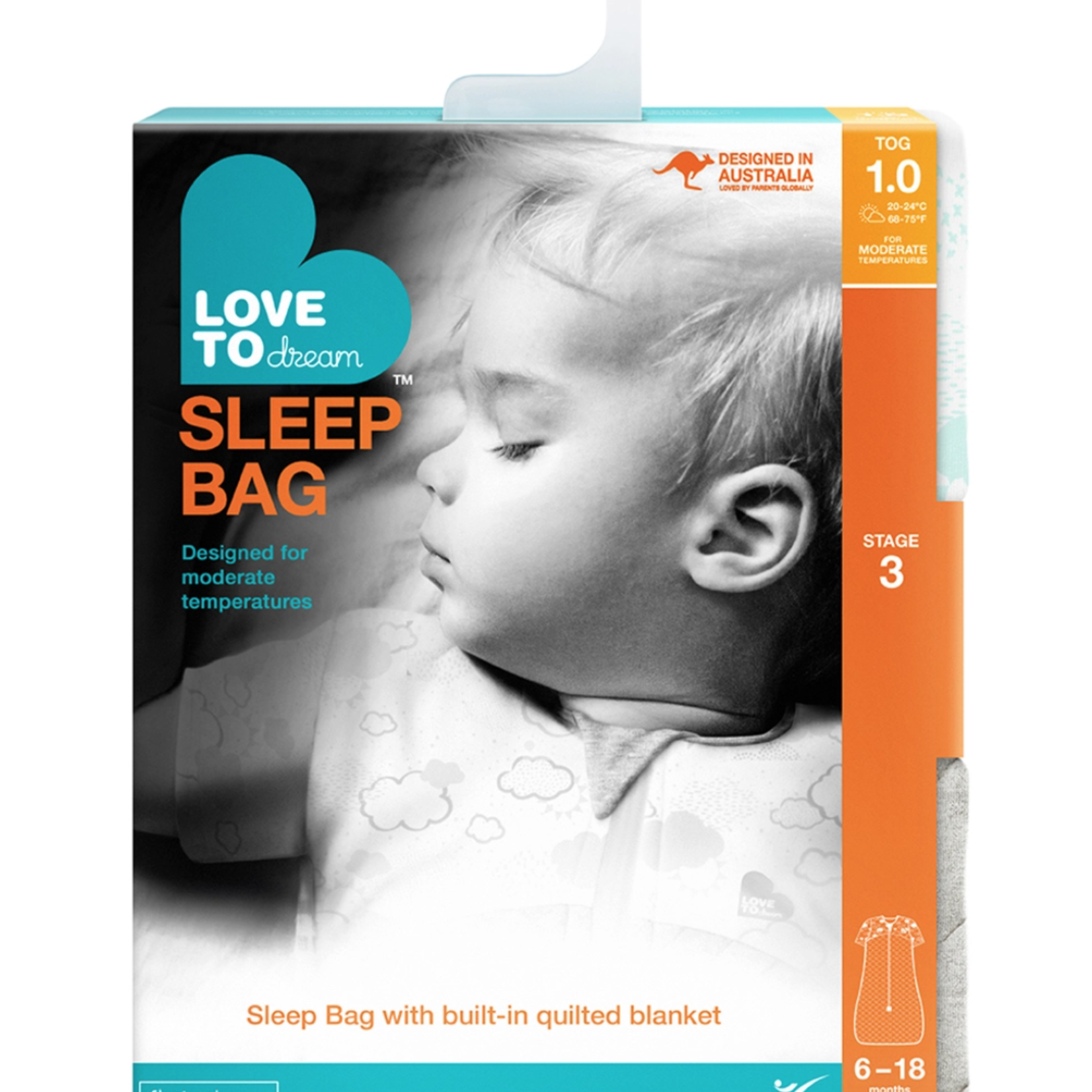 Love To Dream SLEEP BAG 1.0 T-White