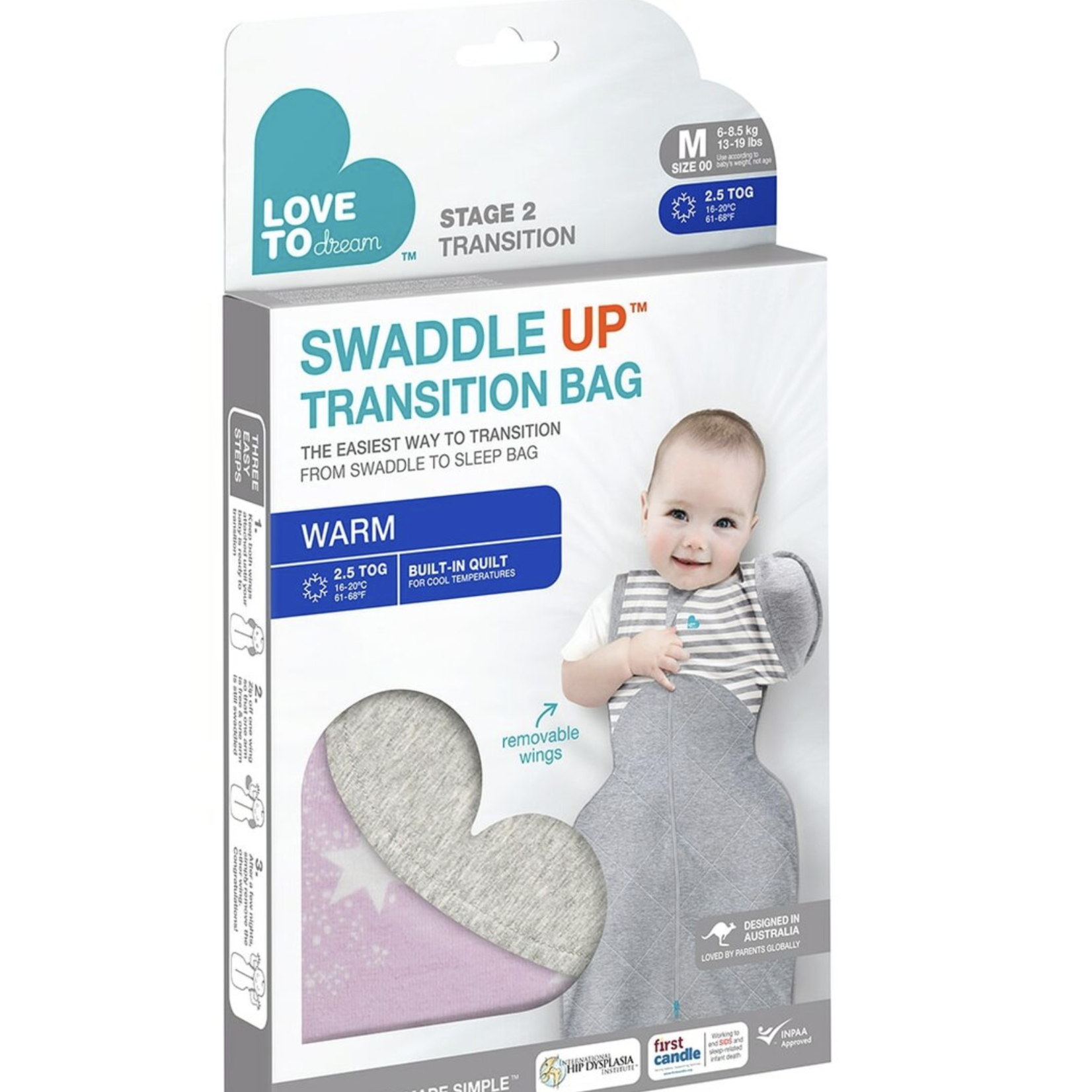 Love To Dream SWADDLE UP Transition Bag 2.5T Lilac