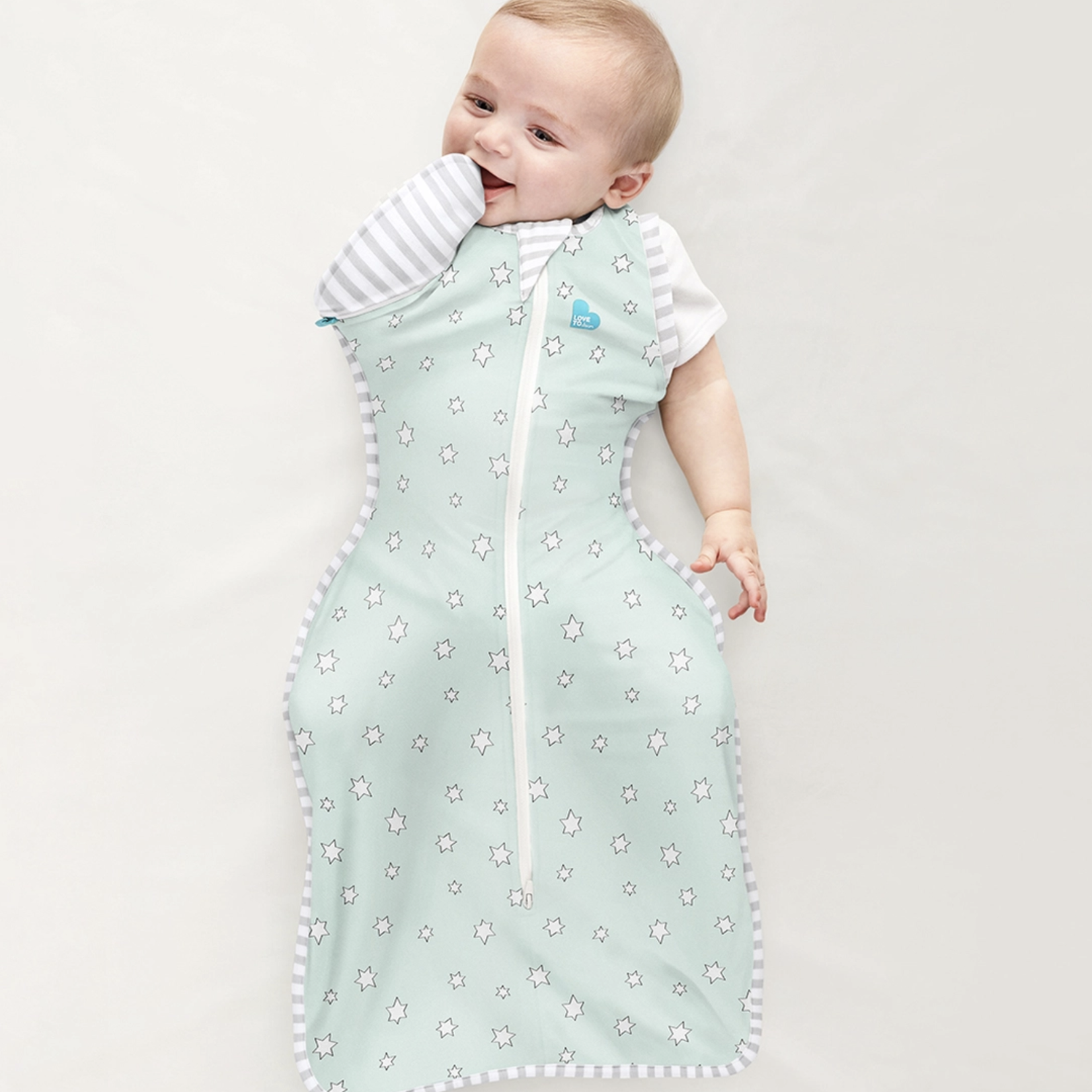 Love To Dream SWADDLE UP™ Transition Bag Bamboo 0.2T-Mint Superstar