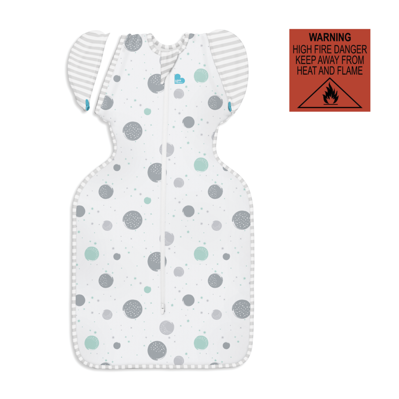 Love To Dream SWADDLE UP™  Transition Bag 0.2T-White-Multi Spots