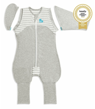 Love To Dream SWADDLE UP Transition Suit 1.0T-Grey&White Stripe