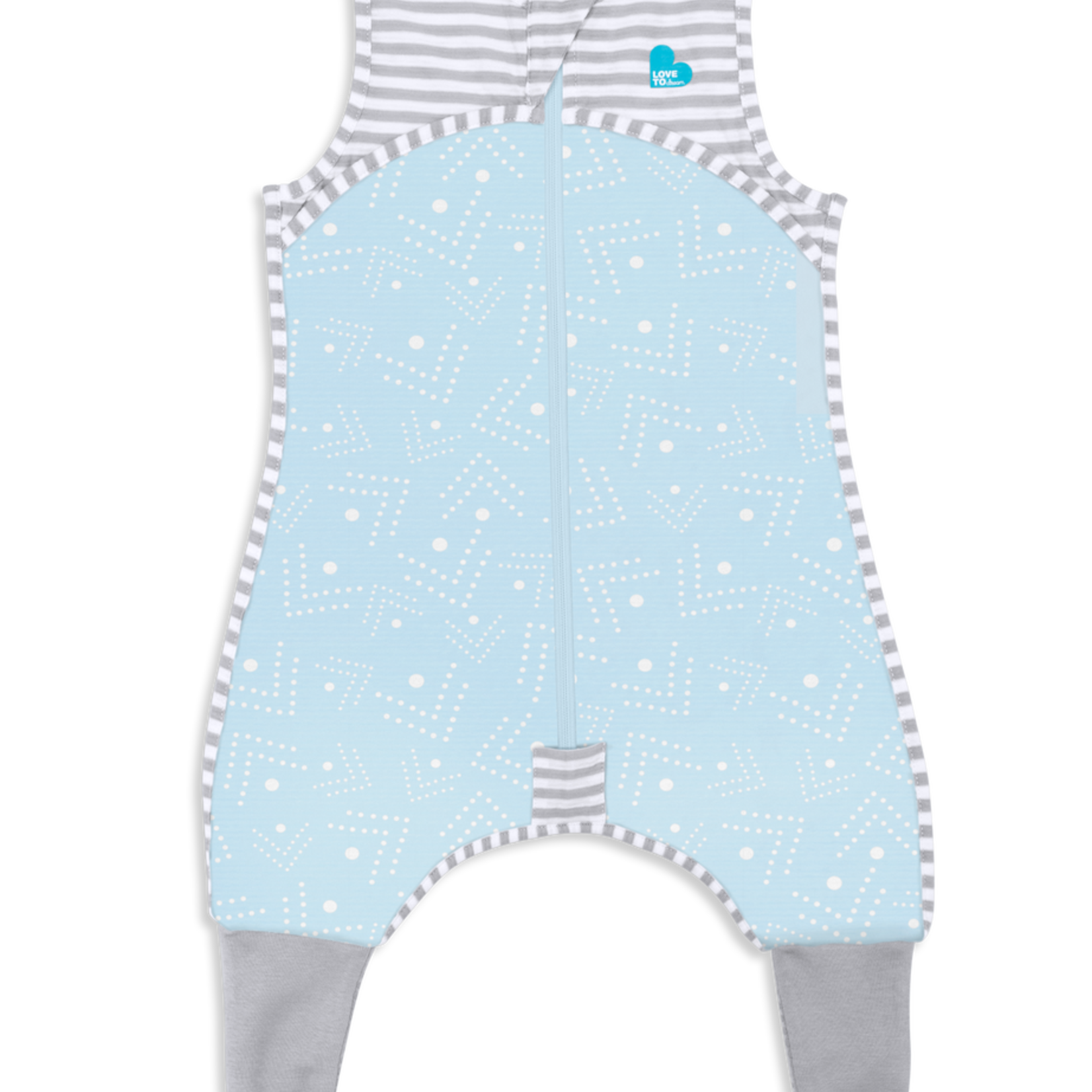 Love To Dream SLEEP SUIT 0.2 T Blue-Spots and Arrow