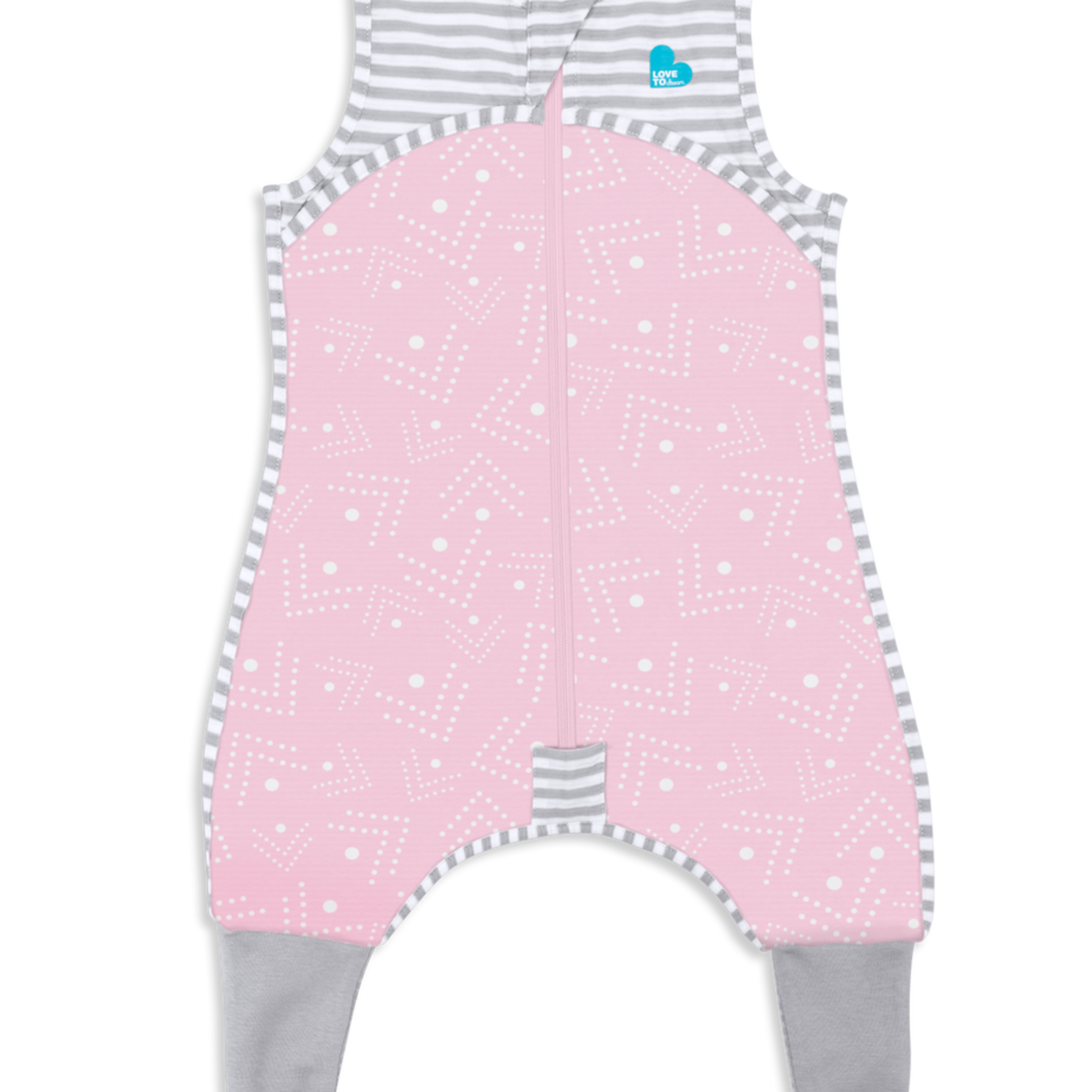 Love To Dream SLEEP SUIT 0.2 T Pink-Spots and Arrow
