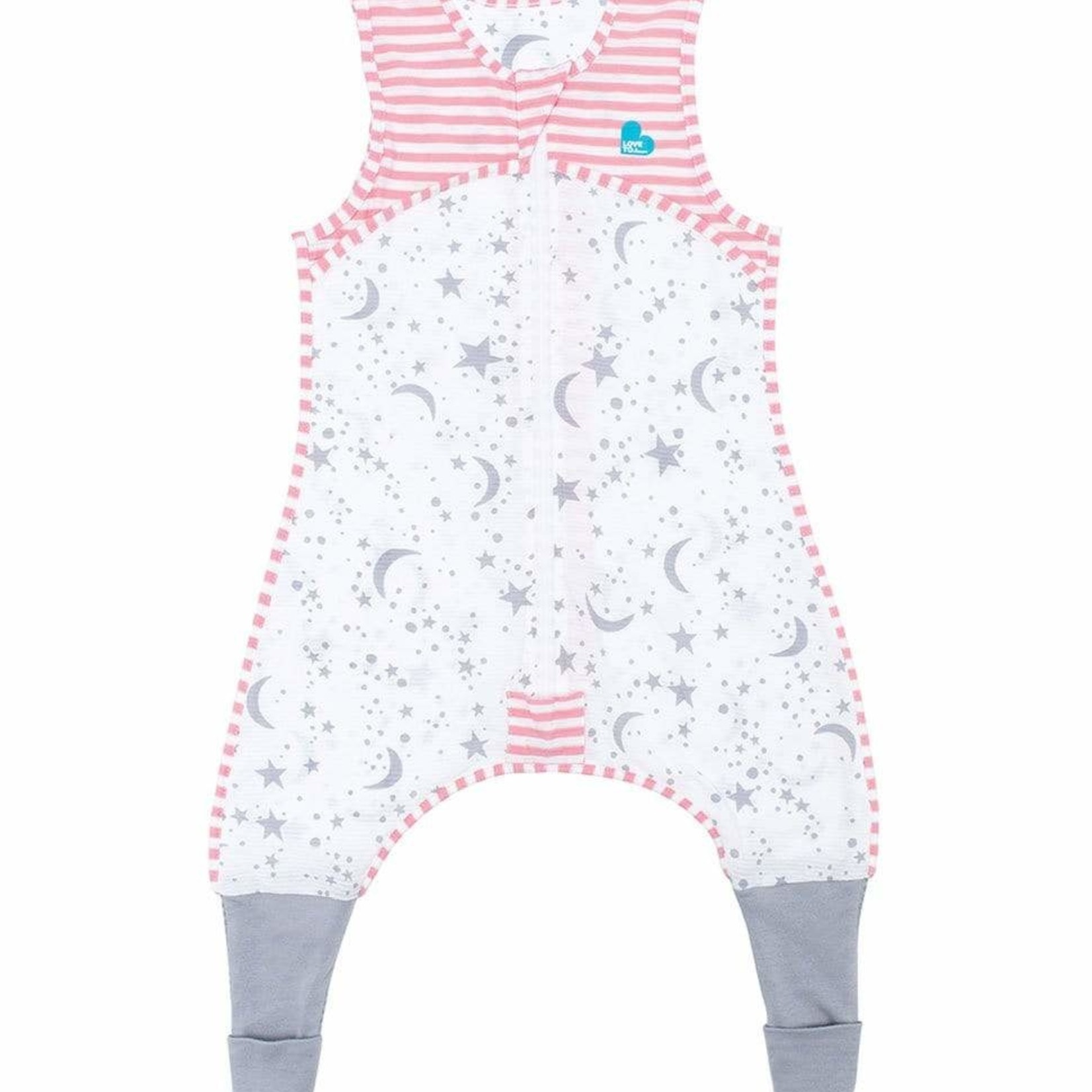 Love To Dream SLEEP SUIT 0.2 T Pink-Moon & Stars-Size2(24 months)