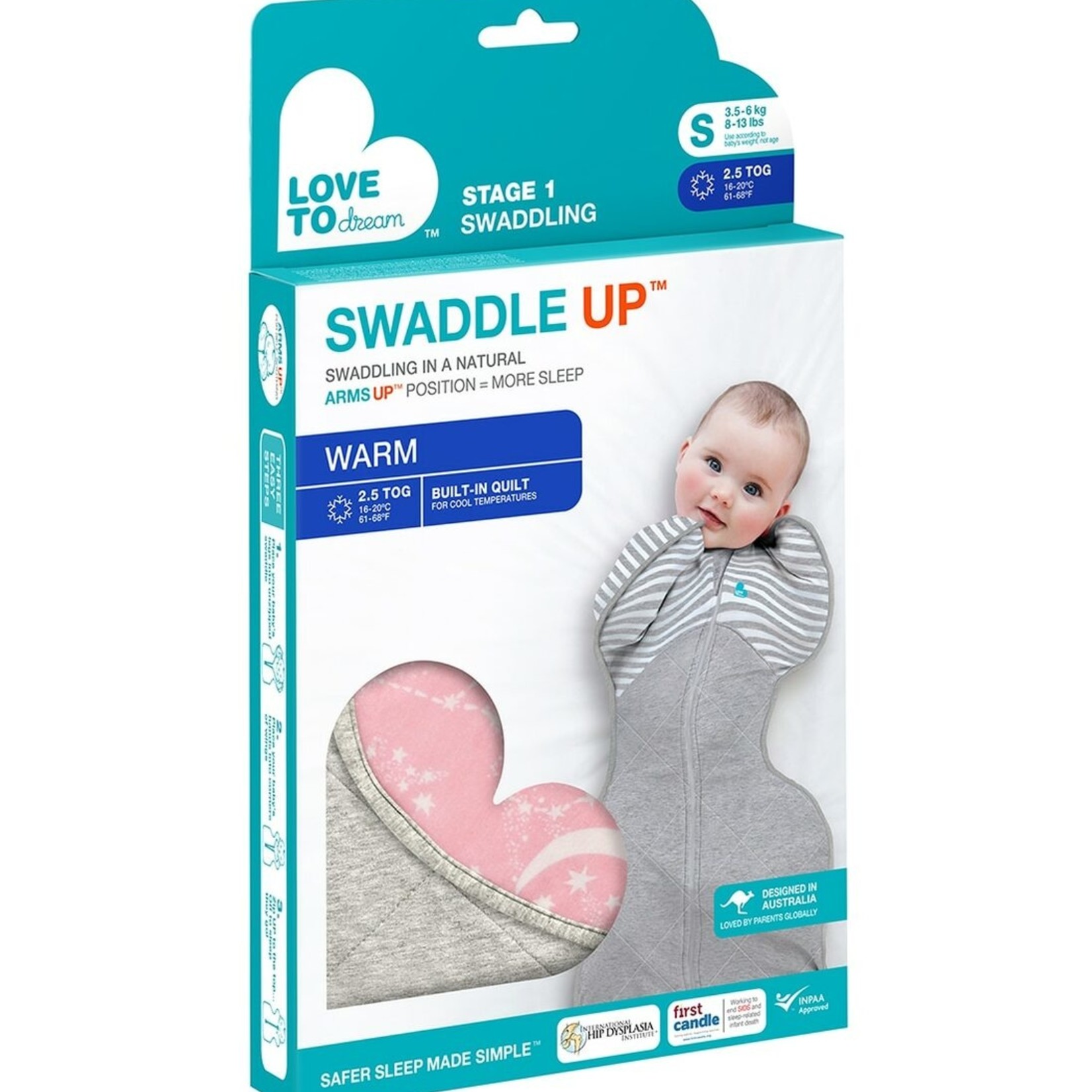 Love To Dream SWADDLE UP 2.5T-Pink