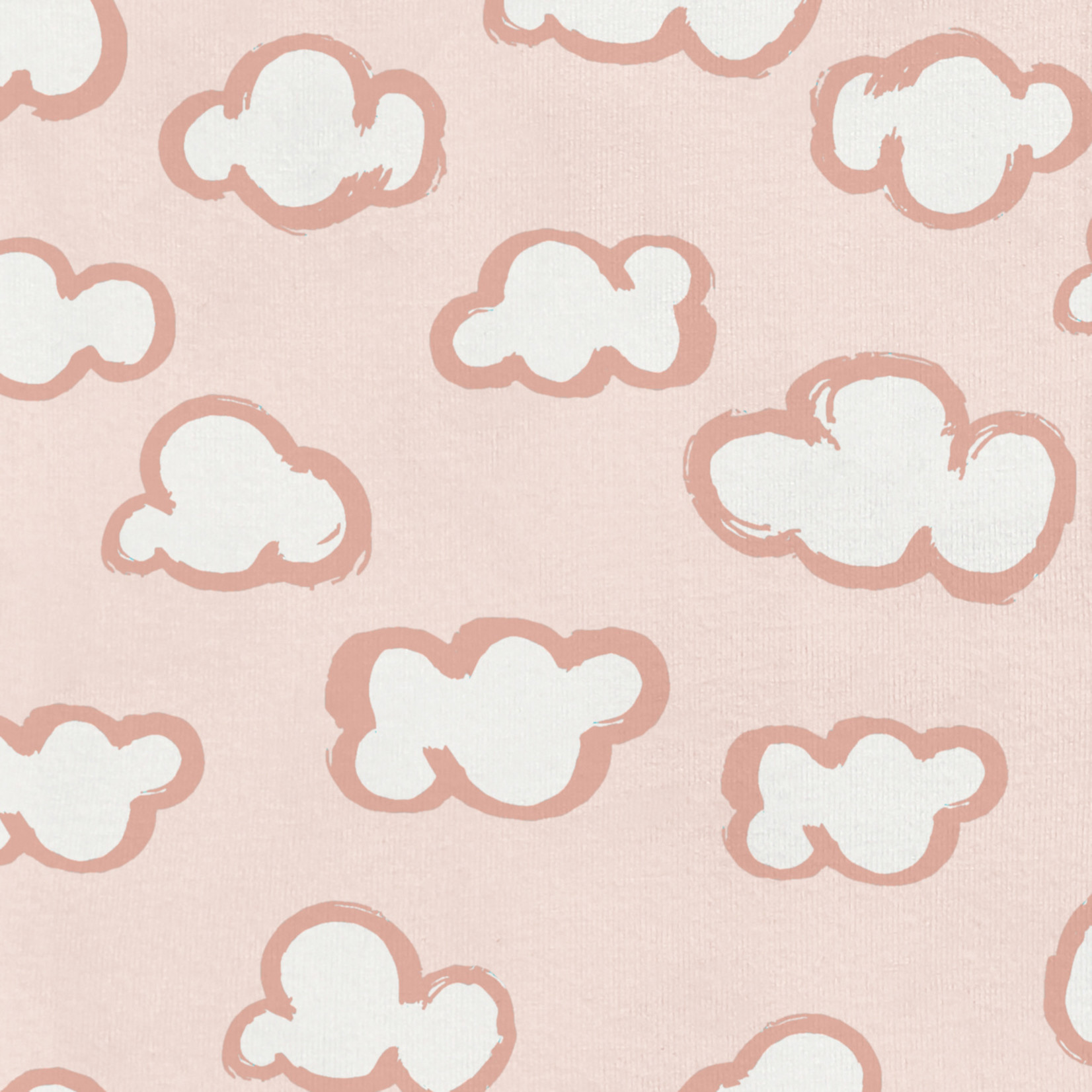 Love To Dream Organic Sleep Bag Lite 0.2 TOG-Dusty Pink Clouds