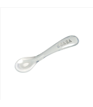 BEABA 2ND STAGE SOFT SILICONE SPOON-GREY