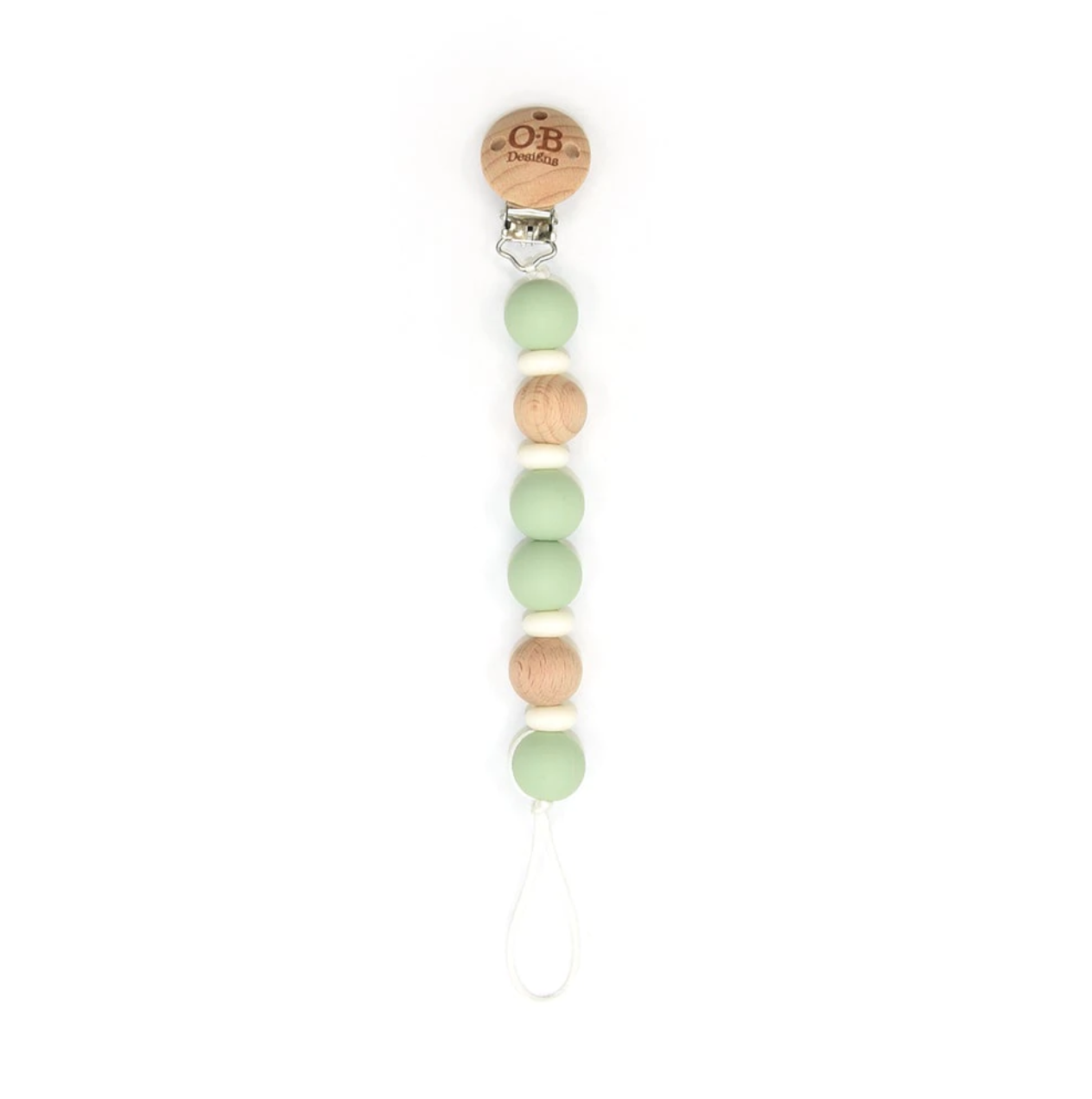 OB Designs Eco-Friendly Dummy Chain Mint - Whole Bubs
