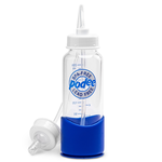 Podee® Eco-Glass Hands-Free Baby Bottle (Single/220ml) Blue