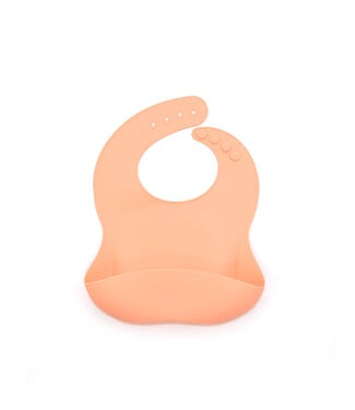 OB Designs Silicone Bib | Peach