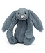 Jellycat Bashful Dusky Blue Bunny-Medium