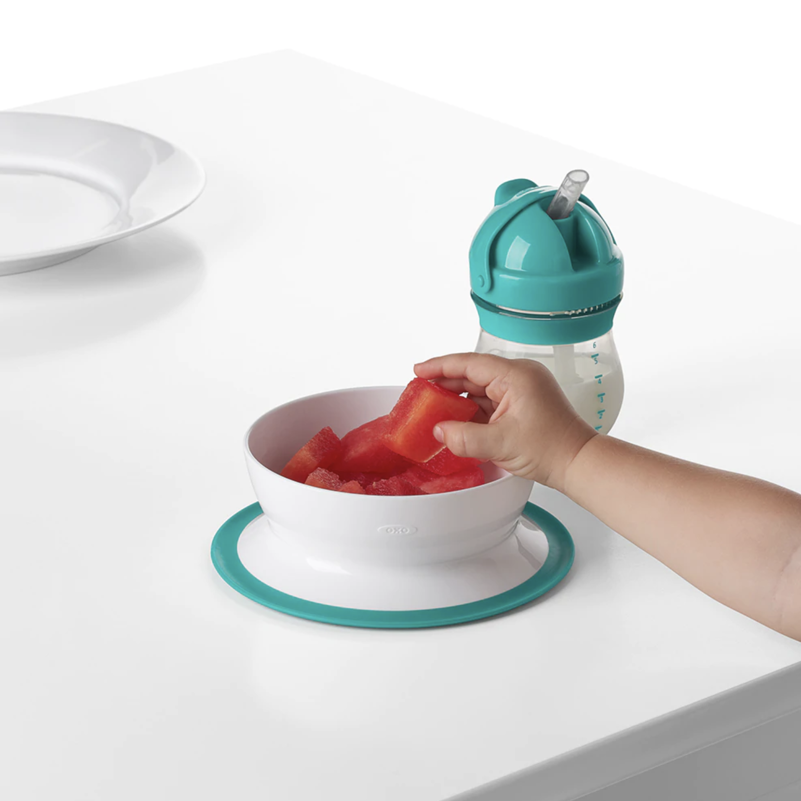 OXO Tot Stick & Stay Bowl - Teal