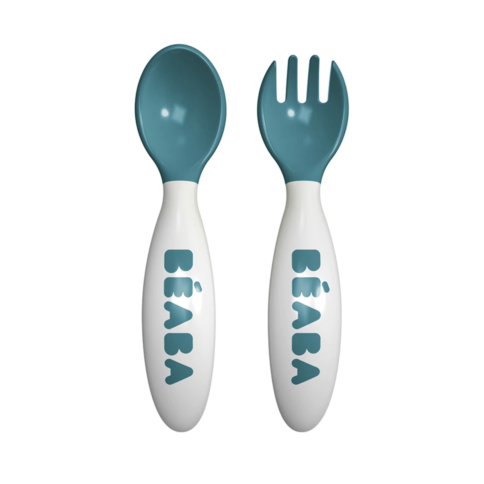 BEABA 2nd Stage Training Fork & Spoon - Blue