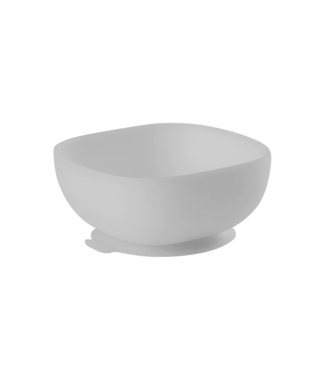 BEABA Silicone Suction Bowl - Grey