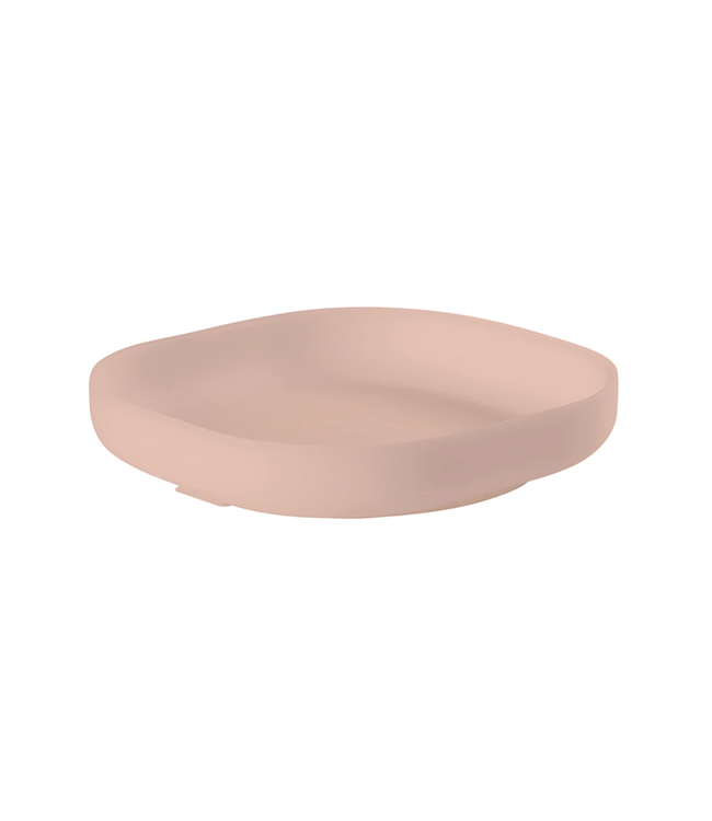 BEABA Silicone Suction Plate - Pink