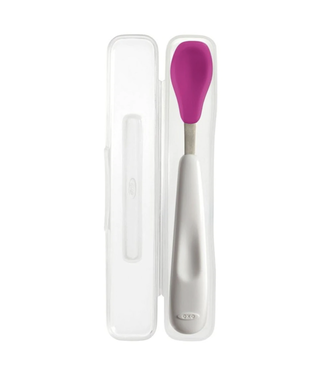 OXO Tot On the Go Feeding Spoon - Pink