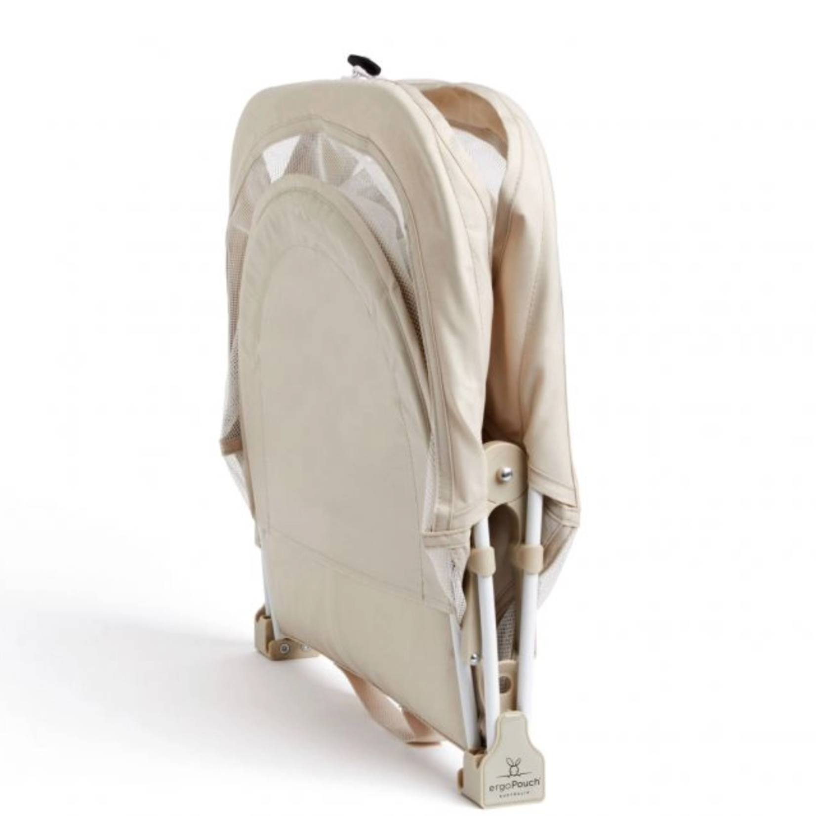 ergoPouch Portable Bassinet / Ecru with Mattress-Net and Backpack