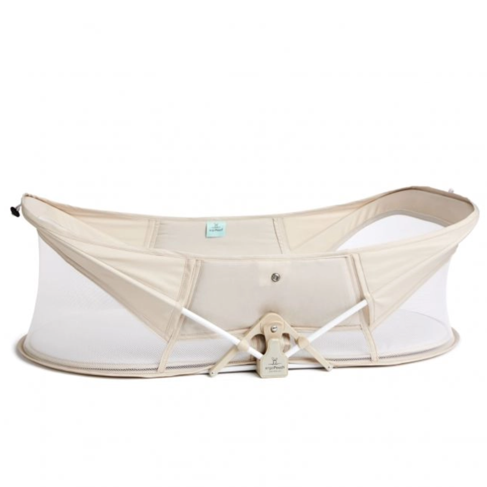 ergoPouch Portable Bassinet / Ecru with Mattress-Net and Backpack