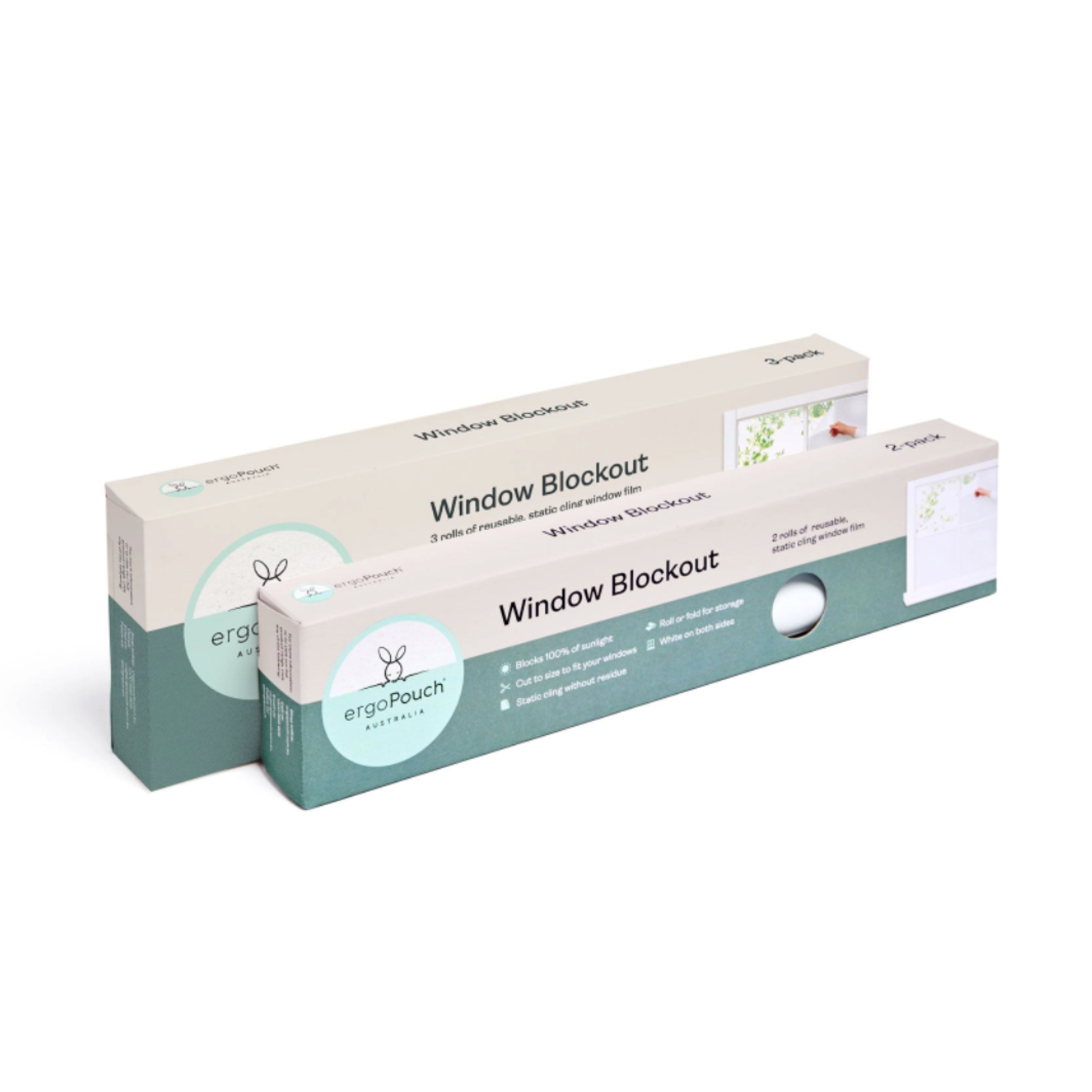 ergoPouch WHITE WINDOW BLOCKOUT3 PACK(46*183cm) Whole Bubs