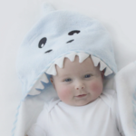 Bubba Blue Aussie Animals 'Shark' Novelty Hooded Bath Towel