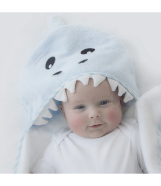 Bubba Blue Aussie Animals 'Shark' Novelty Hooded Bath Towel