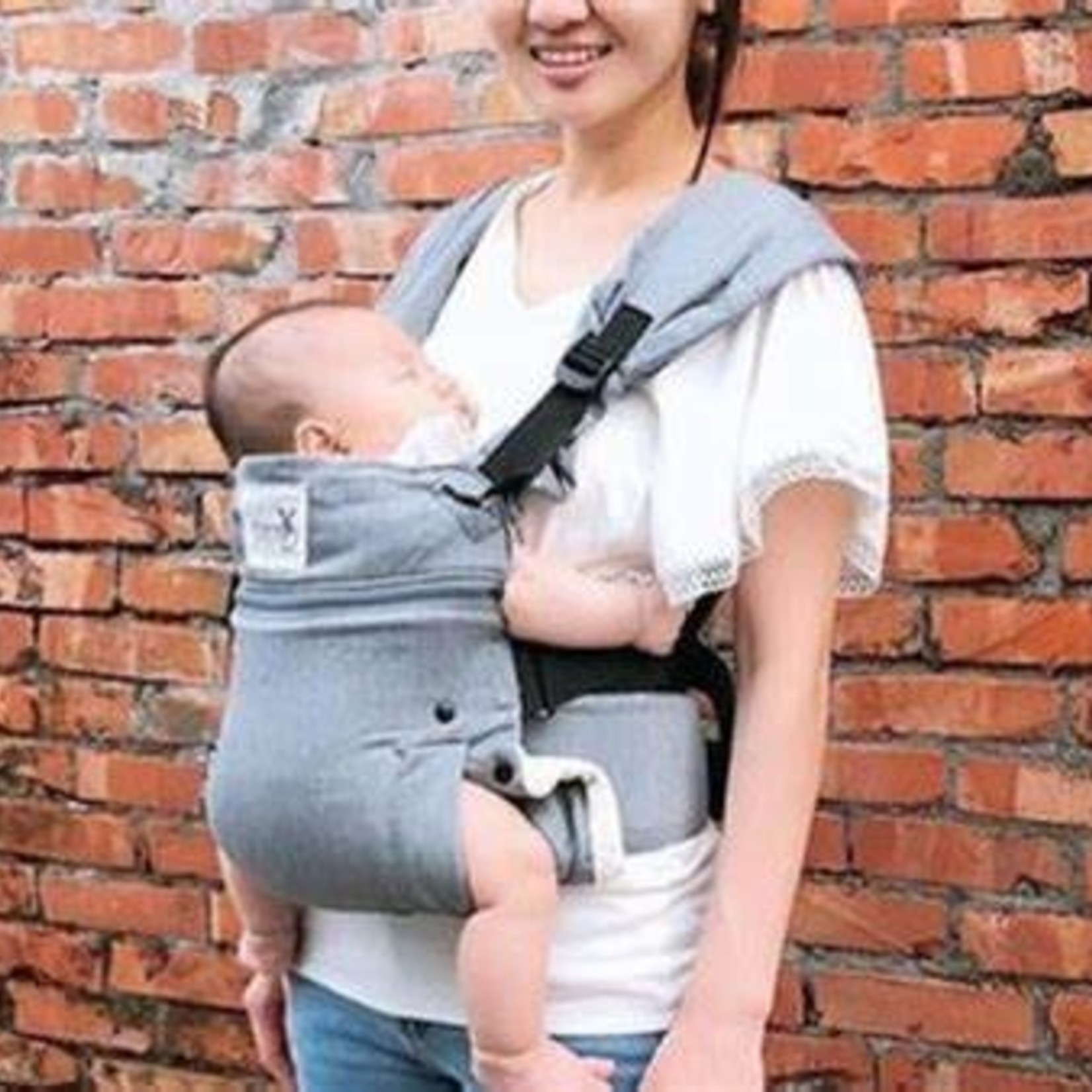 Mamaway 4D Cross Back Baby Carrier-Black