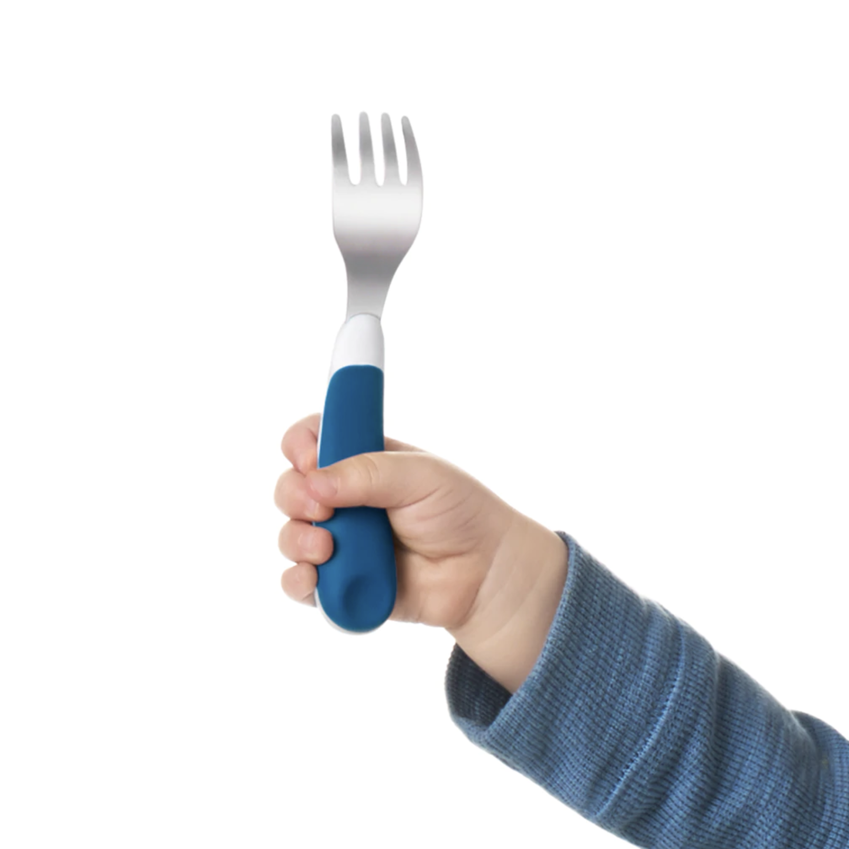 OXO Tot On the Go Fork And Spoon Set-Navy