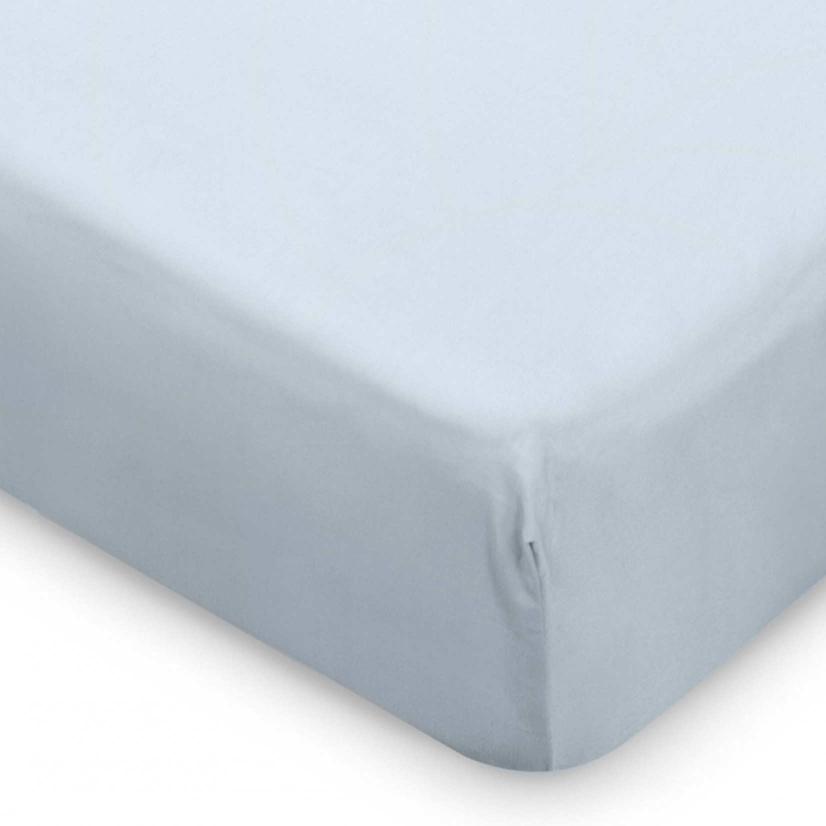 Boori Universal Jersey Cotton Cot Fitted Sheet-Blue