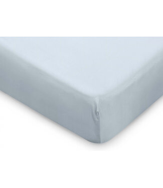 Boori Universal Jersey Cotton Cot Fitted Sheet-Blue