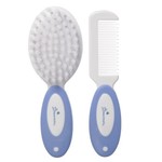 Dreambaby DELUXE BRUSH & COMB SET-BLUE