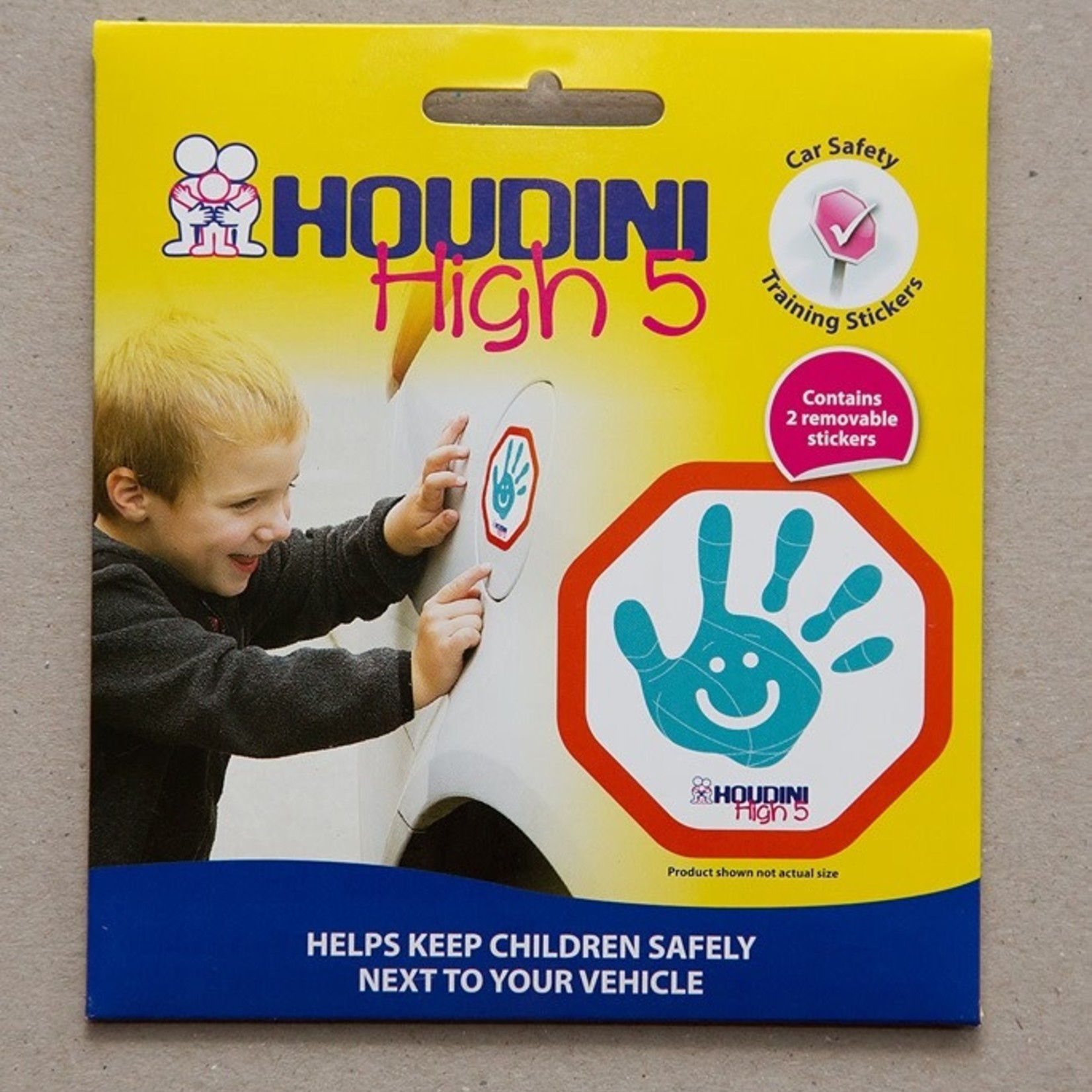 Houdini High 5 Sticker Twin Pack-Aqua